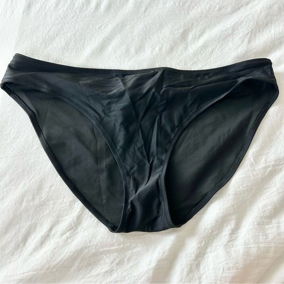 Aerie Black Bikini Bottom Full Coverage XXL new - Picture 3 of 9